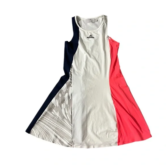 Stella McCartney X Adidas Womens Barricade Tennis Dress Mulitcolor Size Small - Picture 1 of 10